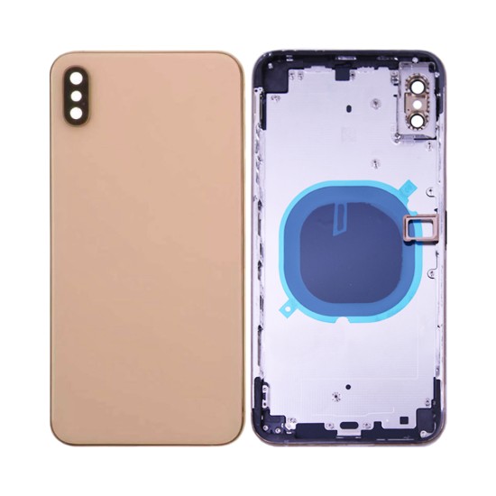 Back Cover+Frame Apple iPhone XS Max Gold Back Cover+Frame Apple iPhone XS Max Gold